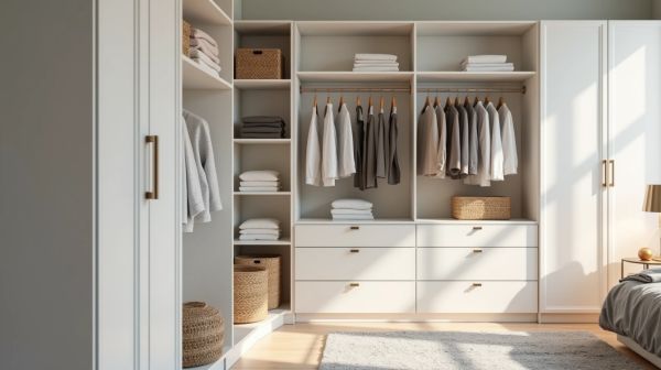 Un kit dressing pour optimiser chaque espace de rangement