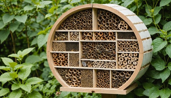 Les abris à insectes : un plus pour la biodiversité de votre jardin
